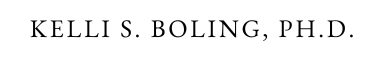 Kelli S. Boling - CV/Resume